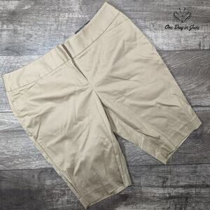 Worthington Modern Fit Bermuda Shorts Size 14